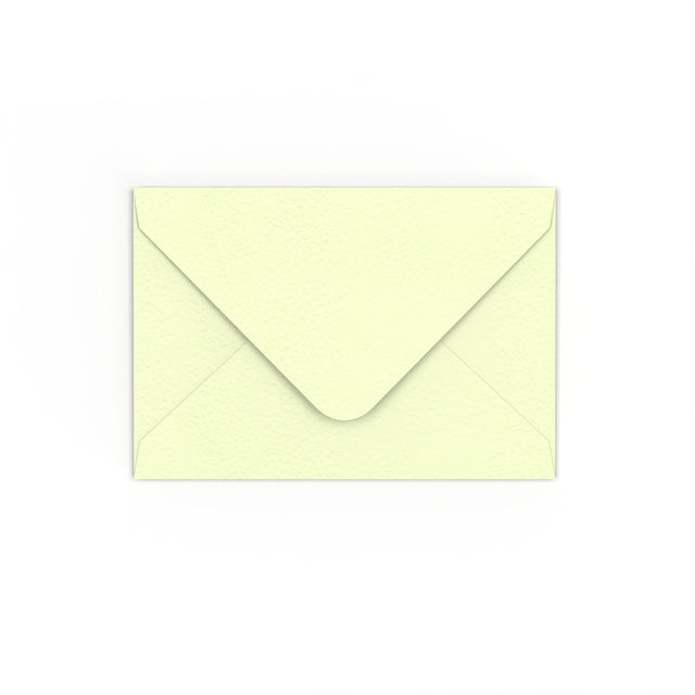 Ivory Envelope Hammered Texture 65x94 mm