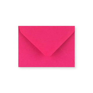C7 Fuschia Pink Gummed V-Flap Greetings Envelope (82 x 113mm)