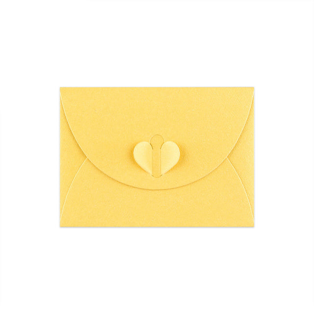 Butterfly Envelopes Yellow 82 x 113 mm (C7)