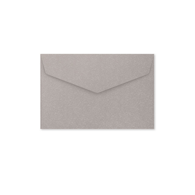 V-Flap Peel and Seal Envelopes Silver 62 x 94 mm