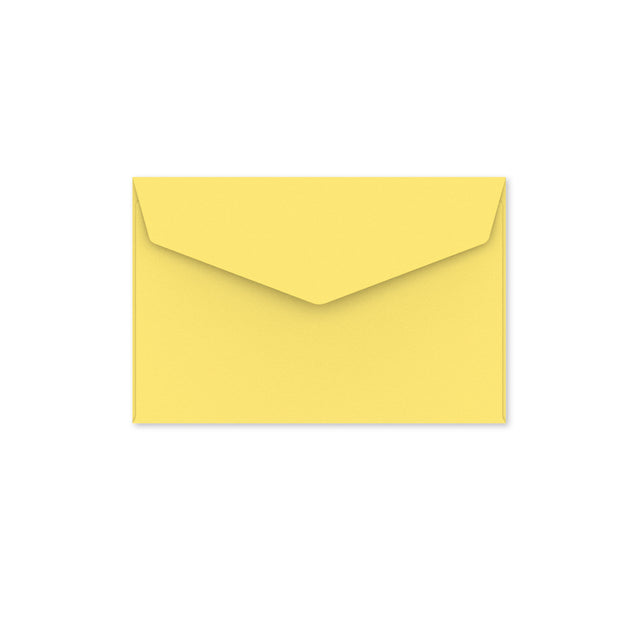 V-Flap Peel and Seal Envelopes Yellow 62 x 94 mm