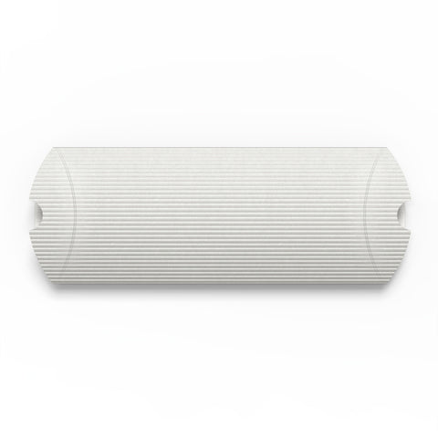 Corrugated Pillow Boxes Silver 220 x 110 mm (DL)