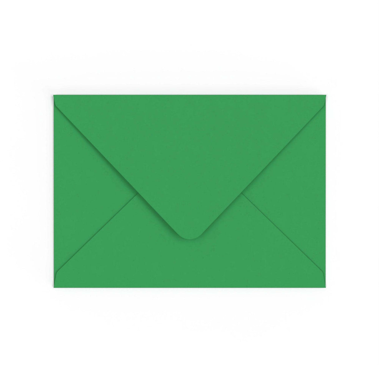 C5 Kelly Green British Made Gummed V-Flap Envelope (162 x 229mm)
