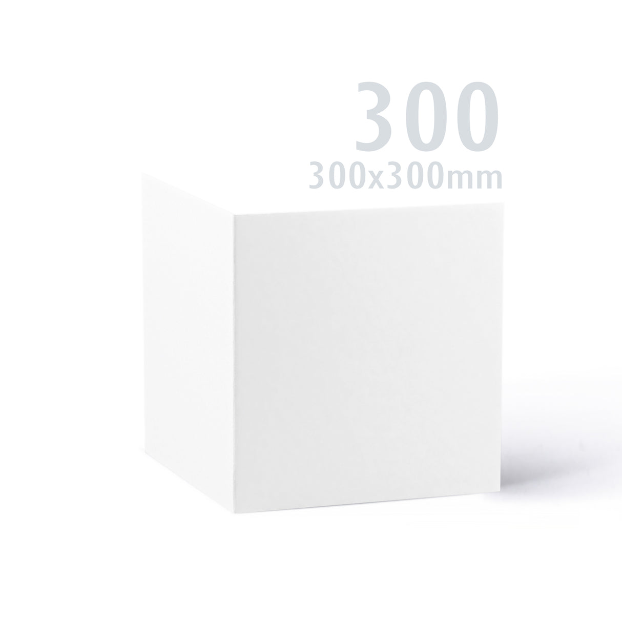 300x300 White Premier Card 250gsm Pack