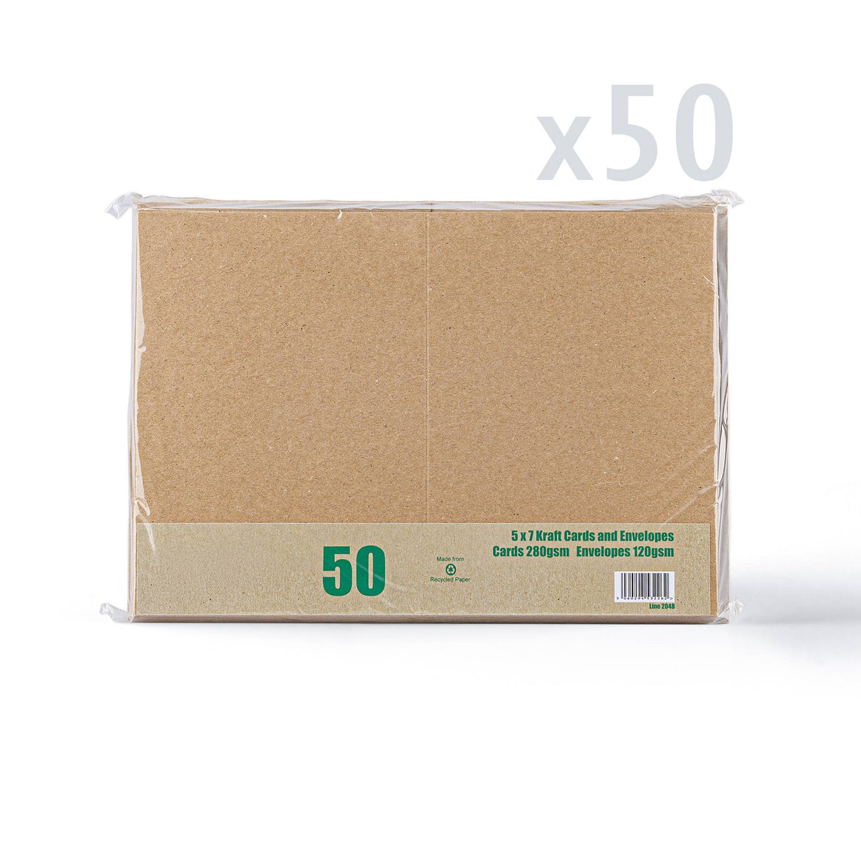 Kraft Cards & Envelopes Pack