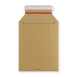 Manila Brown Peel & Seal Rigid Board Mailers Envelope (265 x 210mm)