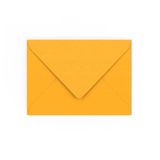 Dark Yellow Gummed V-Flap Envelope (133 x 184mm)