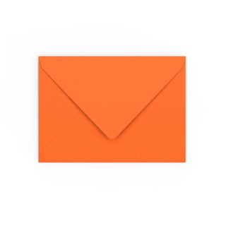 Orange Gummed V-Flap Envelope (133 x 184mm)