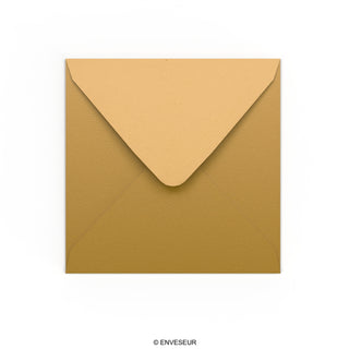 Gold Gummed V-Flap Envelope (155 x 155mm)