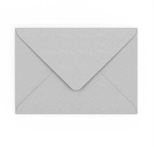 C5 Pale Grey Gummed V-Flap Envelope (162 x 229mm)