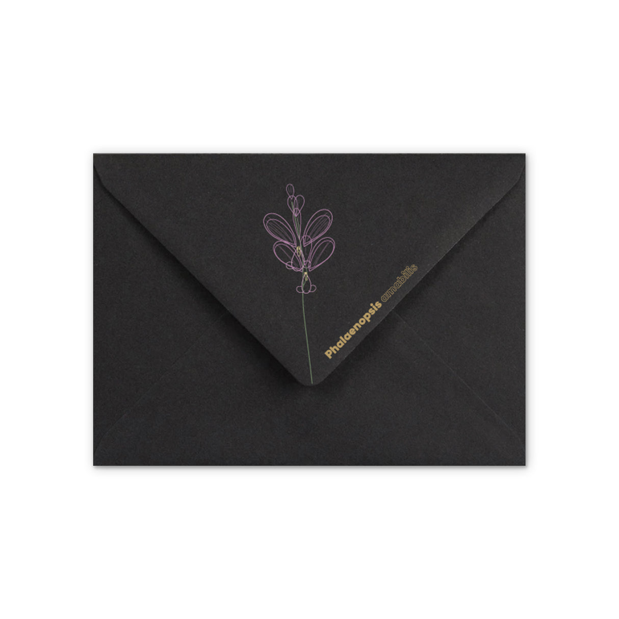 Envelope Orchid design