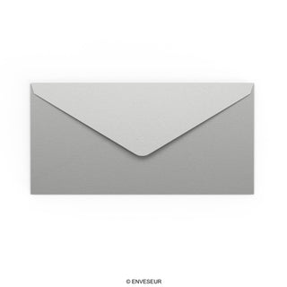 DL Silver Gummed V-Flap Envelope (110 x 220mm)