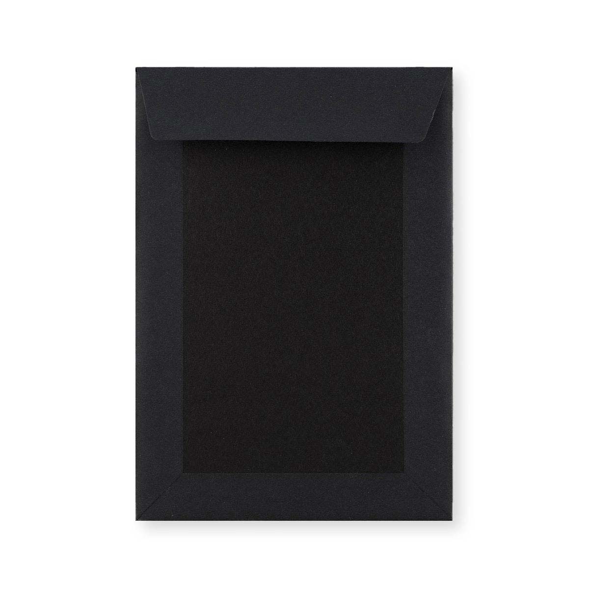 Full Black Board Back Envelope 229x162 mm (C5)
