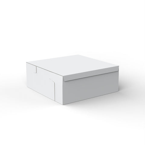 White Cardboard Boxes White 200 x 200 x 80 mm