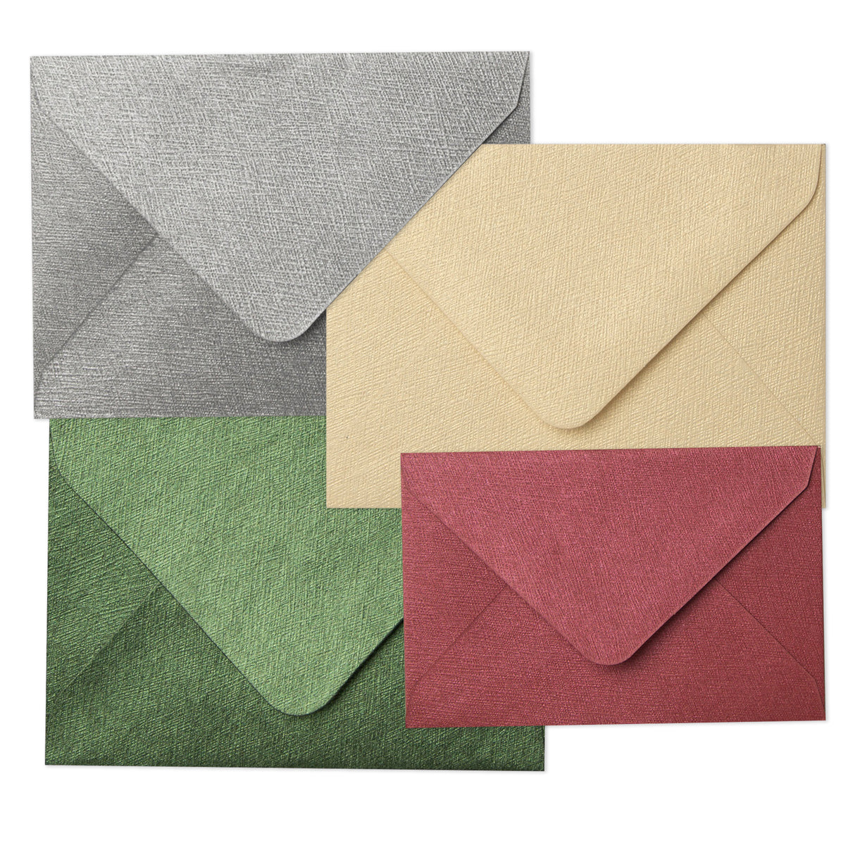 Textured Envelopes - V Flap