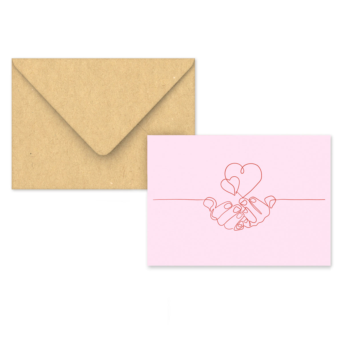 Valentine's Coloured Envelope (Share Love Design)