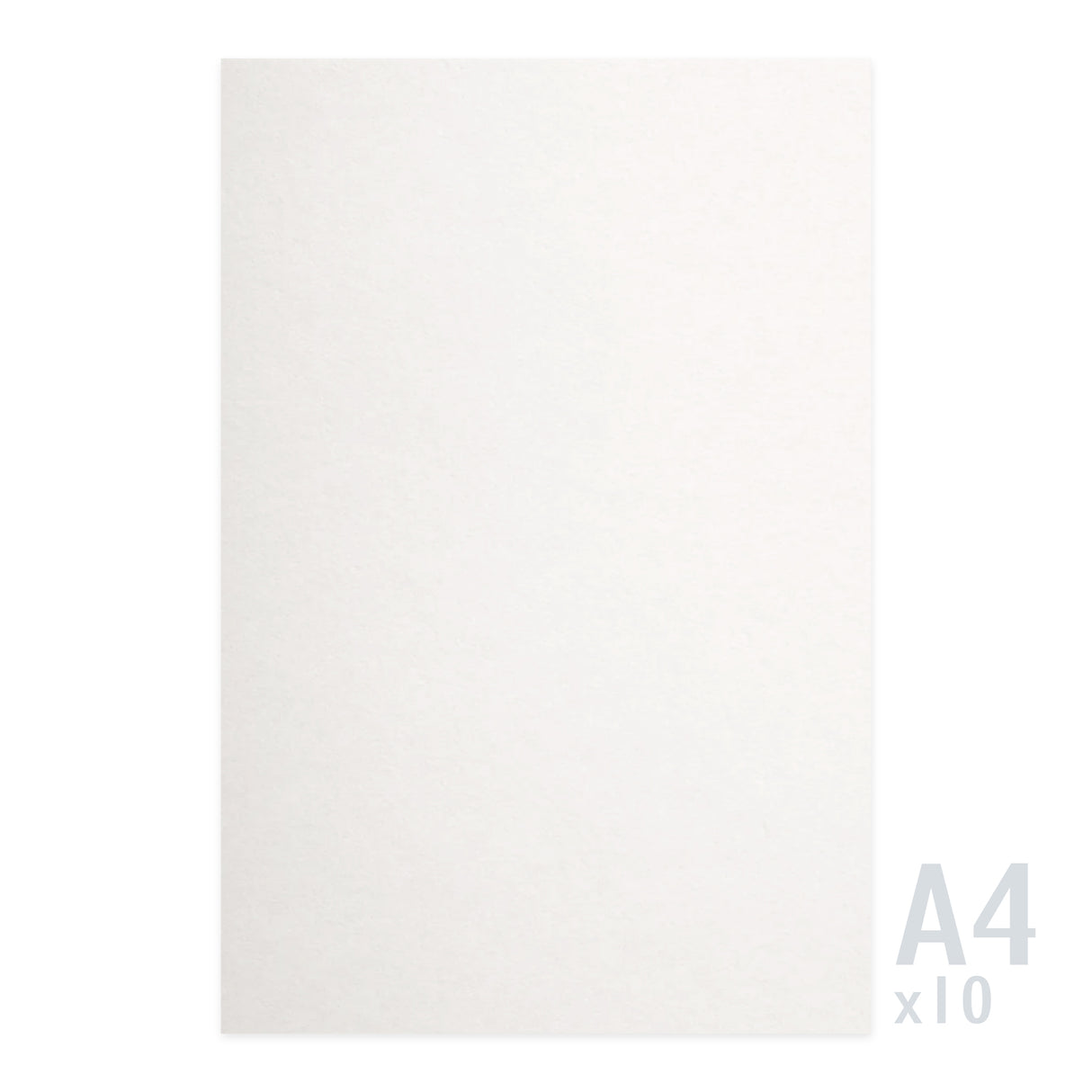 White Paper 250gsm - 10 A4 Sheets