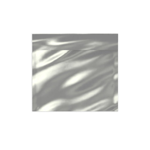 Metallic Finish Foil Bags Silver 165 x 165 mm
