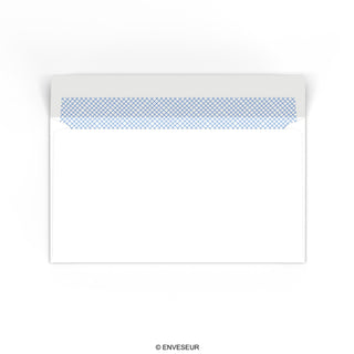 White Opaque Gummed Business Envelope (89 x 152mm)