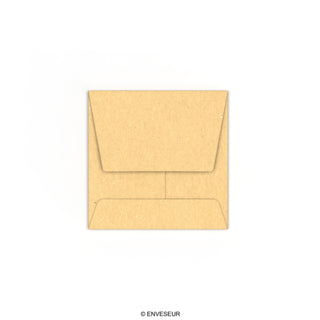Manila Brown Gummed Business Envelope (60 x 60mm)