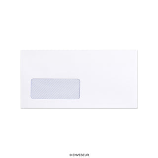 110x220 mm (DL) White Envelope