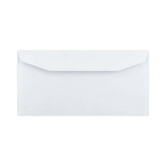 White Opaque Gummed Business Envelope (114 x 229mm)