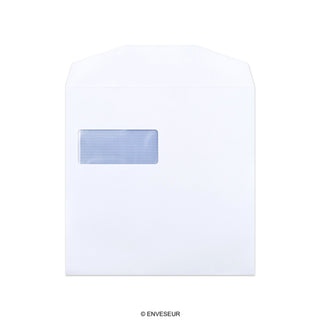 White Opaque Mailing Self Seal Envelope (220 x 220mm)