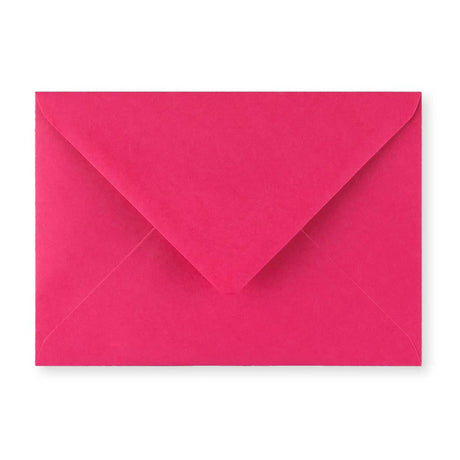 Fuschia Pink Gummed V-Flap Greeting Card Envelope (125 x 175mm)