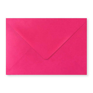C5 Fuschia Pink Gummed V-Flap Greetings Envelope (162 x 229mm)