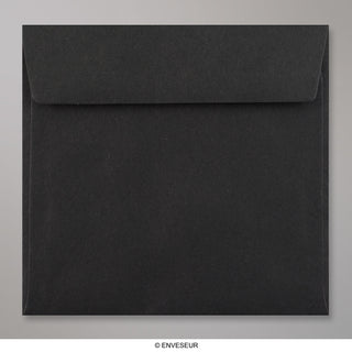 Black Coloured Peel & Seal Envelope (170 x 170mm)