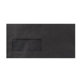 DL Black Peel & Seal Coloured Envelope (110 x 220mm)