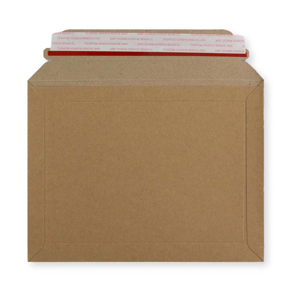 Manila Brown Peel & Seal Rigid Board Mailers Envelope (180 x 235mm)
