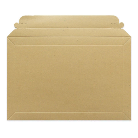 Manila Brown Peel & Seal Rigid Board Mailers Envelope (194 x 292mm)