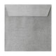 Textured Envelopes Silver 155 x 155 mm