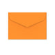 V-Flap Peel and Seal Envelopes Orange 114 x 162 mm (C6)