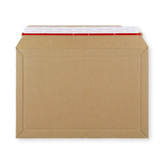 Manila Brown Peel & Seal Rigid Board Mailers Envelope (194 x 292mm)