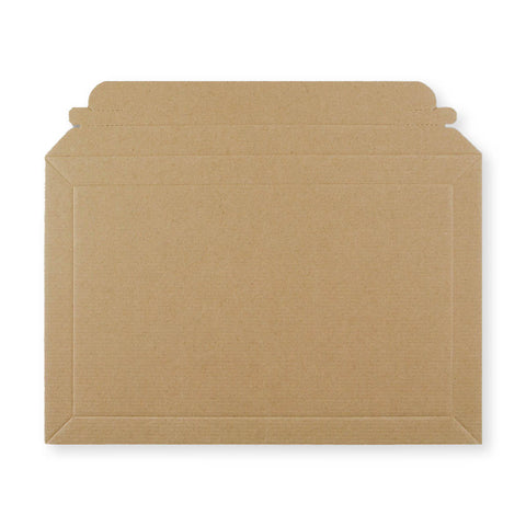 Manila Brown Peel & Seal Rigid Board Mailers Envelope (194 x 292mm)
