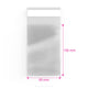 Cello Bags (Non-Header) Clear 100 x 65 mm