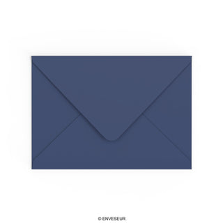 C5 Navy Blue British Made Gummed V-Flap Envelope (162 x 229mm)
