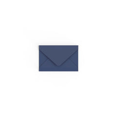 C6 Navy Blue British Made Gummed V-Flap Envelope (114 x 162mm)