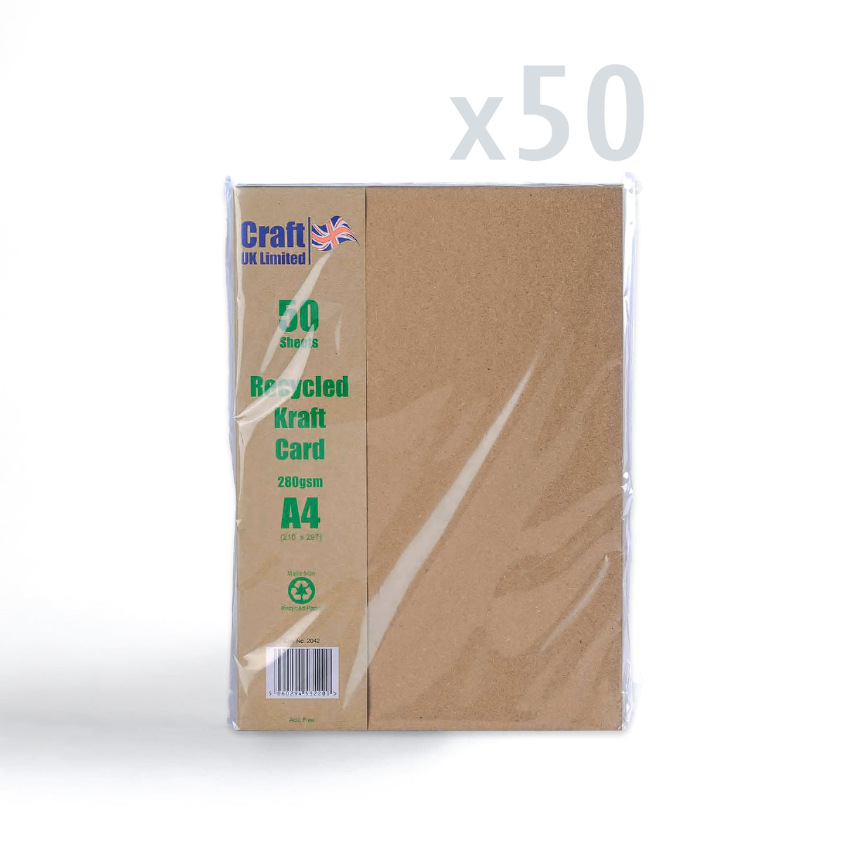 Kraft Card 280gsm Pack