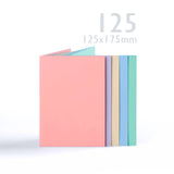 Assorted pastel cards 225gsm & envelopes 100gsm
