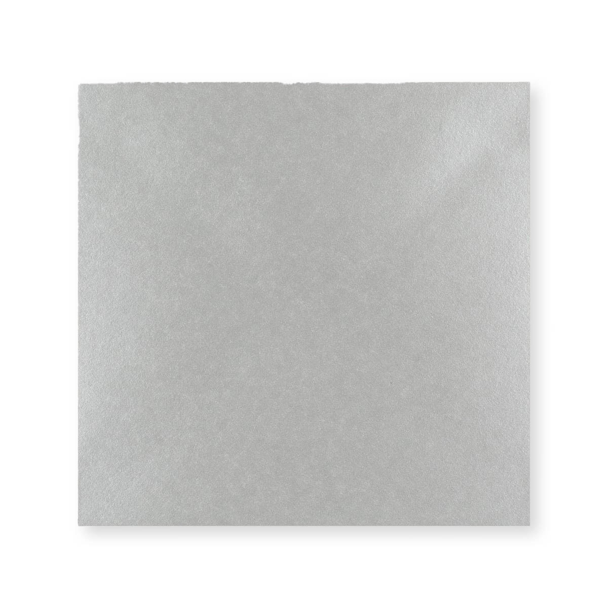 Metallic Silver Gummed V-Flap Greeting Card Envelope (140 x 140mm)