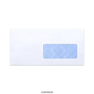110x220 mm (DL) White Envelope