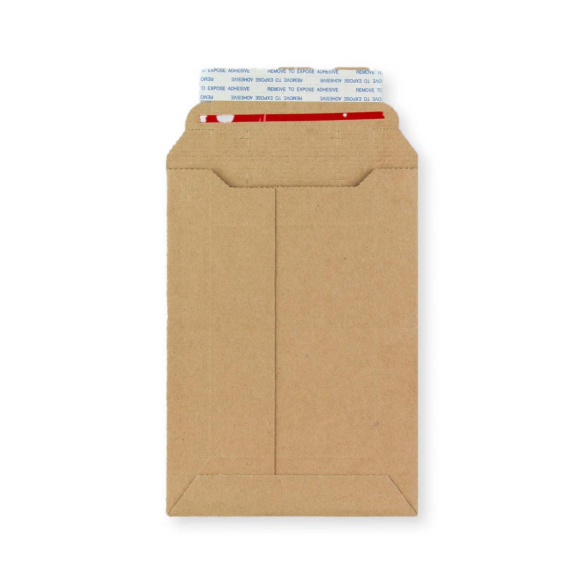 Manila Brown Peel & Seal Rigid Board Mailers Envelope (185 x 125mm)