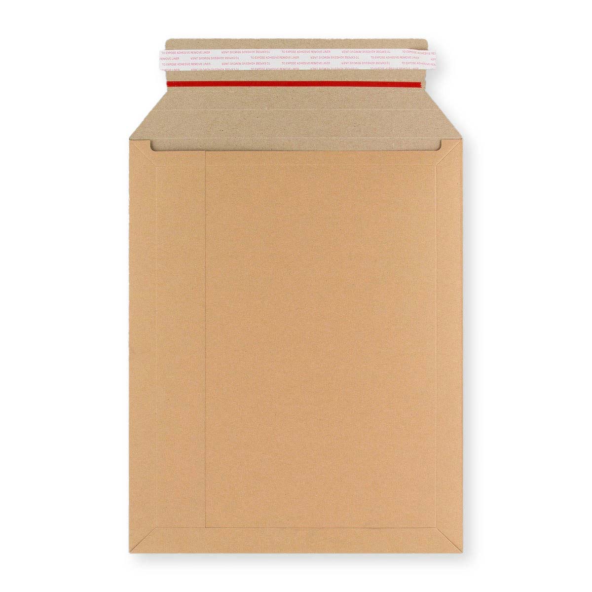 Manila Brown Peel & Seal Rigid Board Mailers Envelope (345 x 245mm)