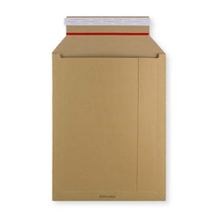 Manila Brown Peel & Seal Rigid Board Mailers Envelope (345 x 260mm)