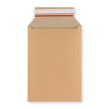 Manila Brown Peel & Seal Rigid Board Mailers Envelope (370 x 285mm)