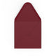 Burgundy envelopes Burgundy 110 x 110 mm Gummed
