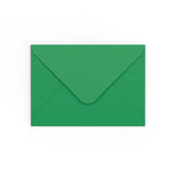 Dark Green Gummed V-Flap Envelope (125 x 175mm)